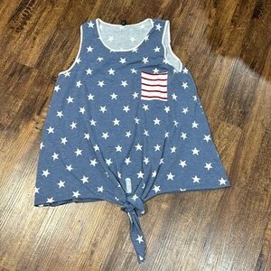 Glitzy Girlz patriotic shirt